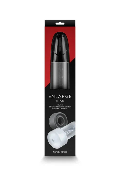 Titan Penis Pump by @ Novelties - Happytoys Sexshop: online sex shop for Feeling Happy & Easy 😊 - Discreet geleverd