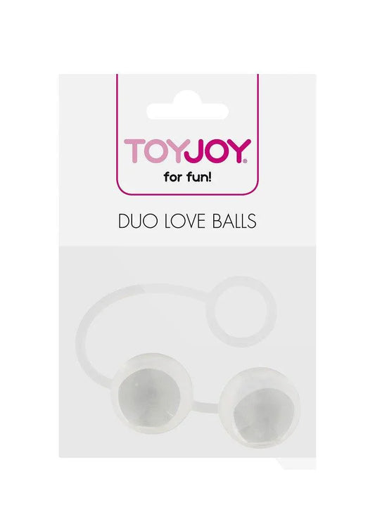 Basics Duo Love Balls by ToyJoy - Happytoys Sexshop: Toys for Feeling Happy & Easy 😊 - Discreet geleverd
