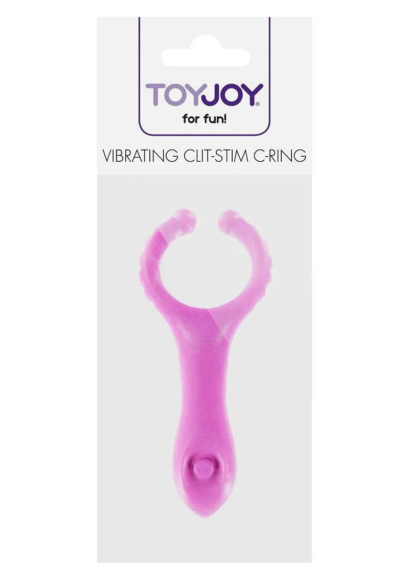 ♂ ToyJoy Basics Vibrating Clit-Stim C-Ring Happytoys Sexshop: Toys for Feeling Happy & Easy 😊