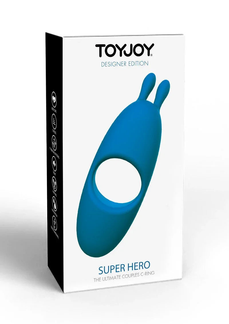 Superhero Couples C-Ring by ToyJoy - Happytoys Sexshop: Toys for Feeling Happy & Easy 😊 - Discreet geleverd