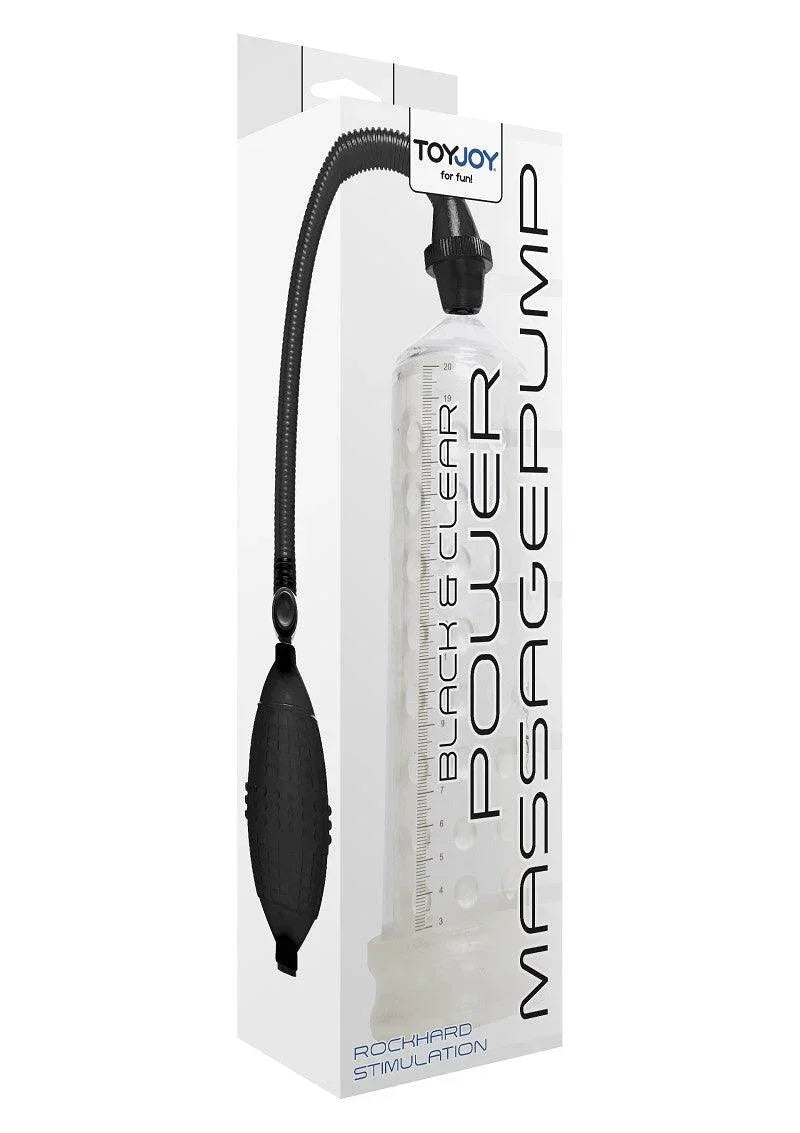 ToyJoy Manpower Power Massage Pump with Sleeve - Happytoys Sexshop: Toys for Feeling Happy & Easy π - Discreet geleverd