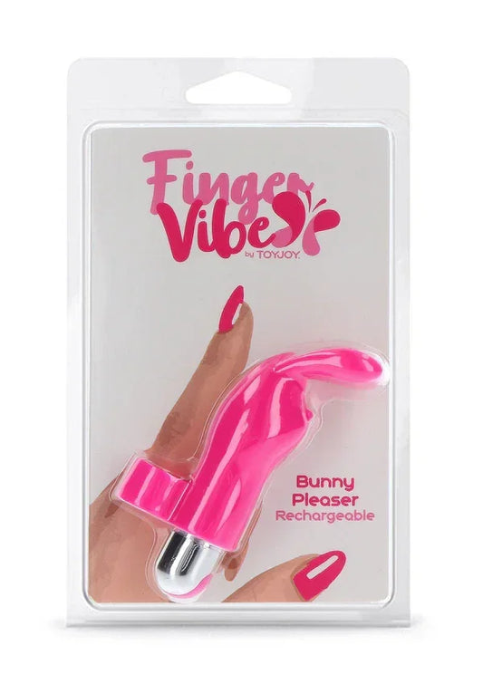 ToyJoyFingerVibeBunnyPleaserRechargeable2 @ Happytoys Sexshop: online sex shop for Feeling Happy & Easy 😊 the erotic store owned by a woman