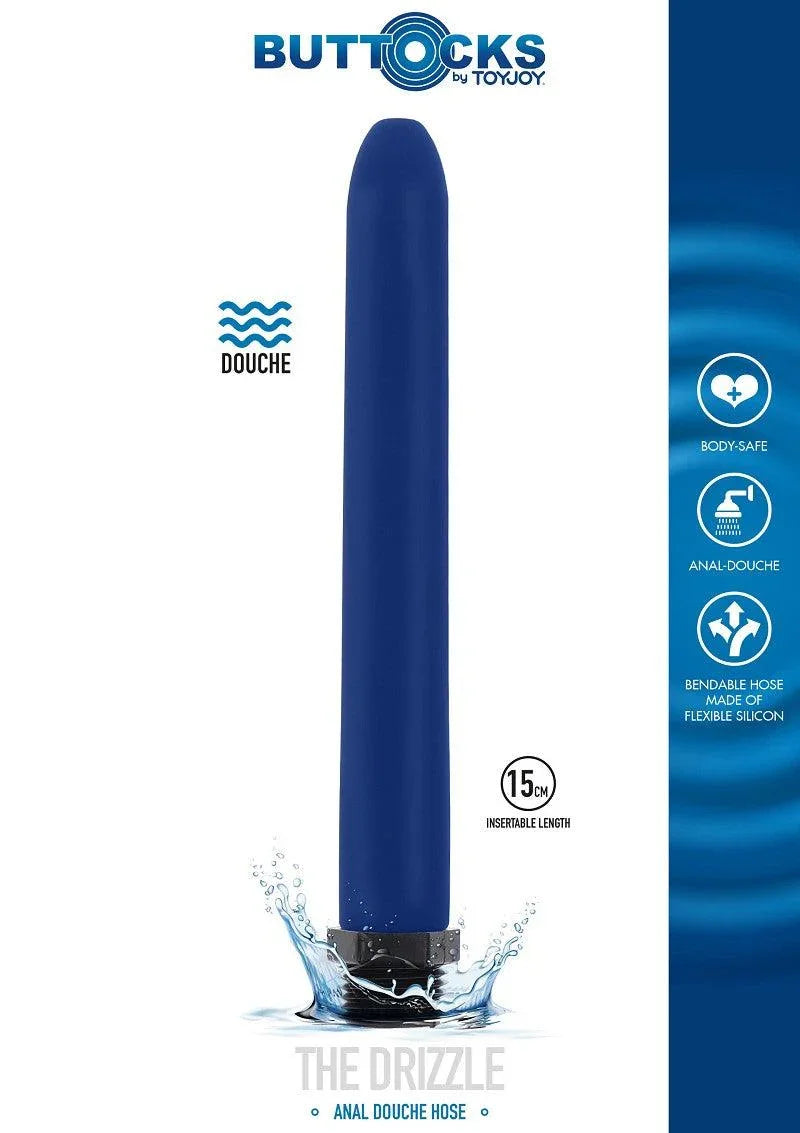 Buttocks The Drizzle Anal Douche 15cm by ToyJoy - Happytoys Sexshop: Toys for Feeling Happy & Easy 😊 - Discreet geleverd