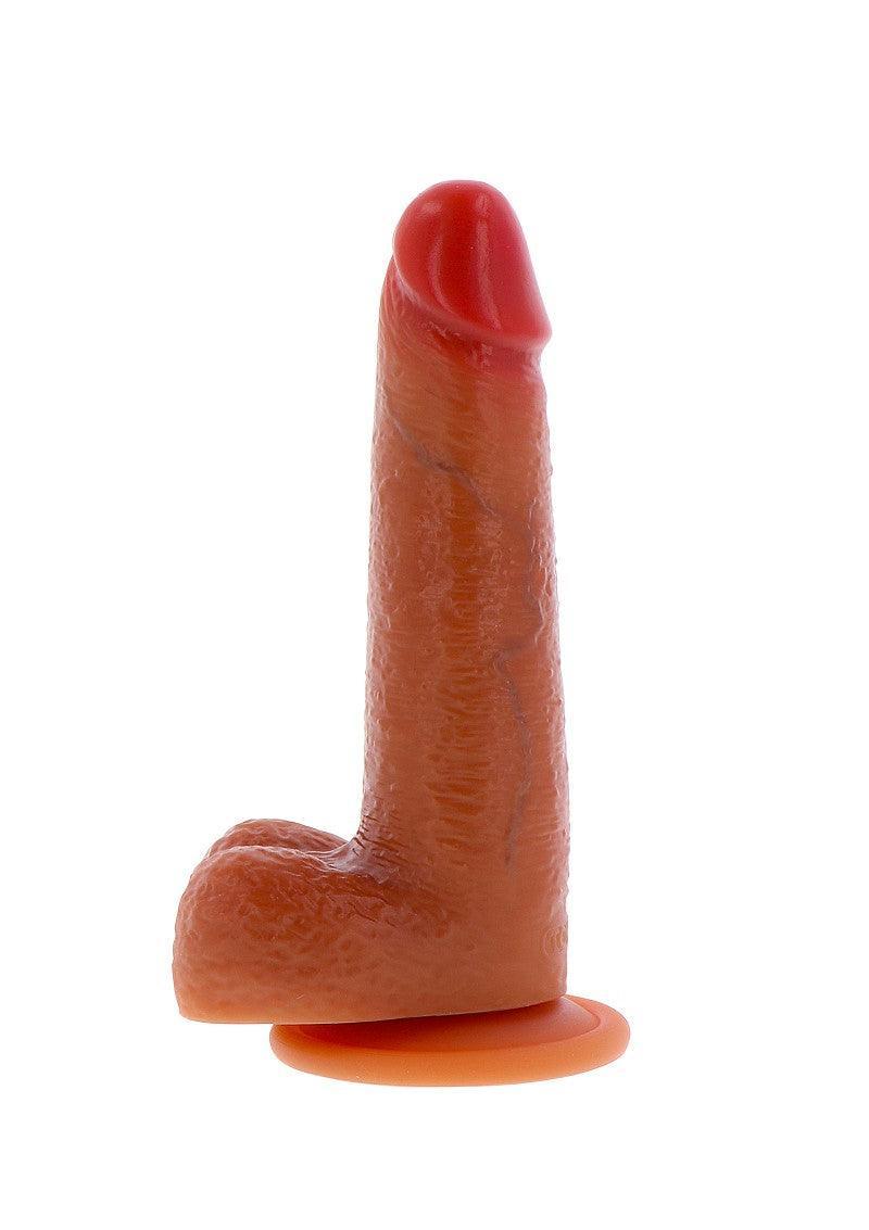 ♂ ♀ ToyJoy Get Real Silicone Foreskin Dildo 18 cm - Happytoys Sexshop: Toys for Feeling Happy & Easy 😊 - Discreet geleverd