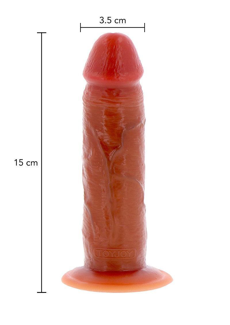 ToyJoy Get Real Silicone Foreskin Dong 15 cm - Happytoys Sexshop: Toys for Feeling Happy & Easy 😊 - Discreet geleverd