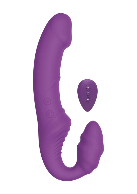 Designer Edition Nymphea Vibrating Strap-On by Toyjoy - Happytoys Sexshop: Toys for Feeling Happy & Easy 😊 - Discreet geleverd