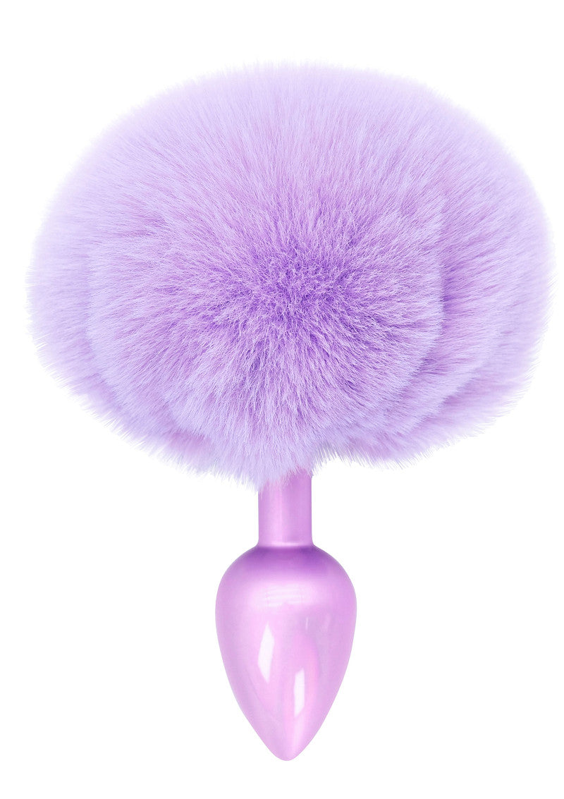 Happiness Enchanting Bunnytail Buttplug purple by Toyjoy