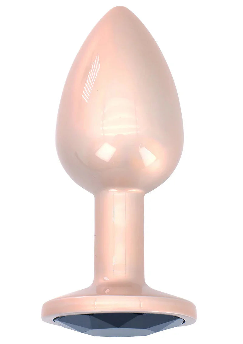 Happiness Shine Like A Star Buttplug Rose Gold by Toyjoy - Happytoys Sexshop: Toys for Feeling Happy & Easy 😊 - Discreet geleverd