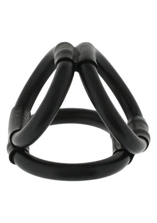 Tri Ring Cock Cage by Seven Creations - Happytoys Sexshop: Toys for Feeling Happy & Easy 😊 - Discreet geleverd
