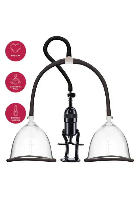 Vacuum Breast Pleasure Pump M/L by She.E.O.