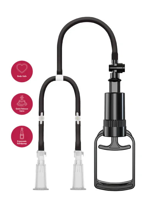 Vacuum Nipple Pleasure Pump S/M by She.E.O.