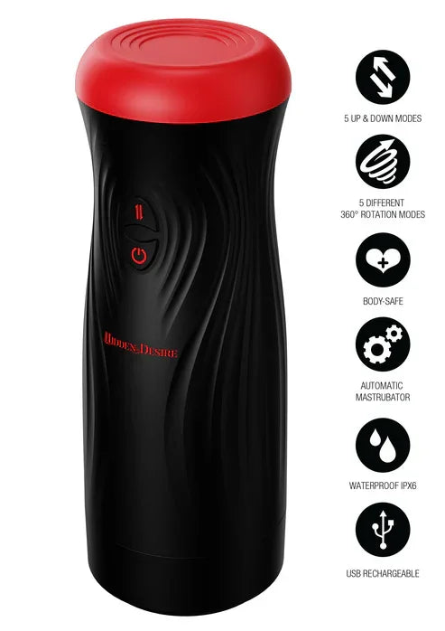 Vortex Thrust Masturbator by Hidden Desire - Happytoys Sexshop: Toys for Feeling Happy & Easy π - Discreet geleverd