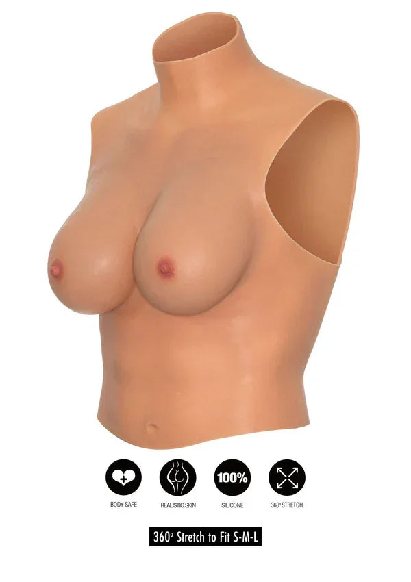 Wearable Breasts Shirt E Cup by Hidden Desire