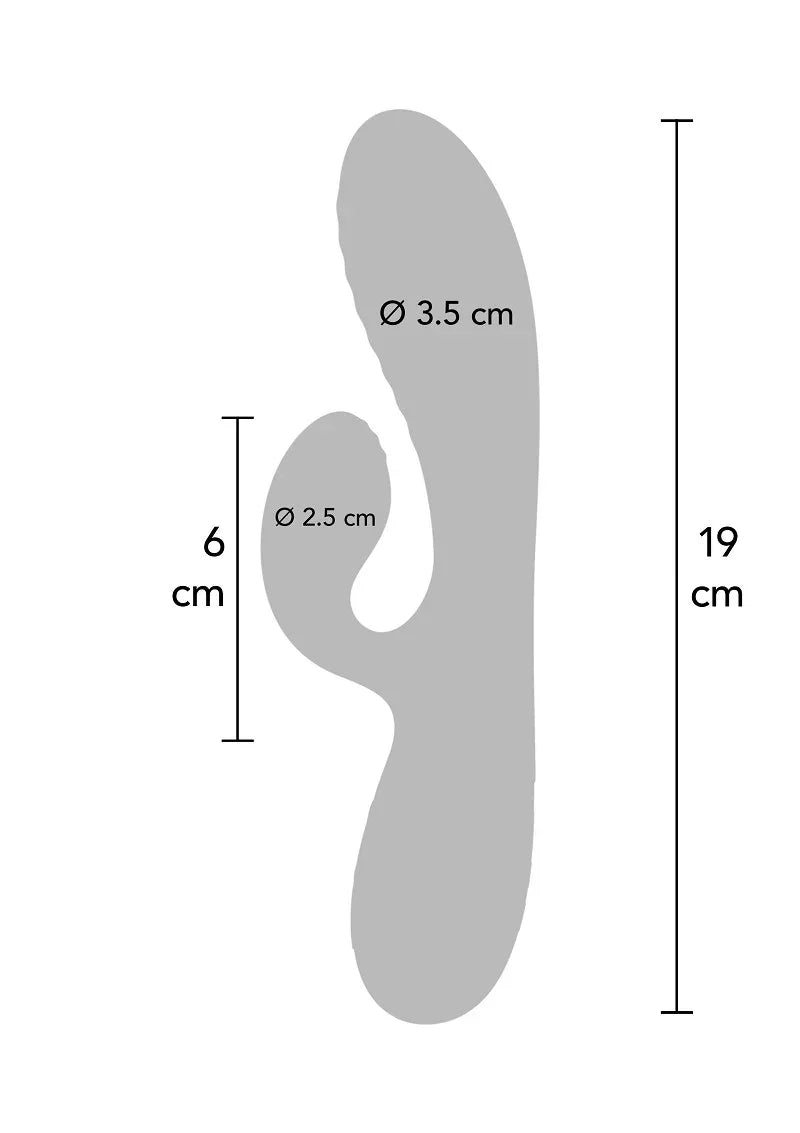 Forever Love G-Spot Rabbit Vibrator by Xocoon - Happytoys Sexshop: Toys for Feeling Happy & Easy π - Discreet geleverd