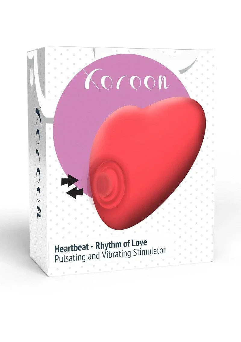 Heartbeat Pulsating & Vibrating Stimulator by Xocoon - Happytoys Sexshop: Toys for Feeling Happy & Easy π - Discreet geleverd