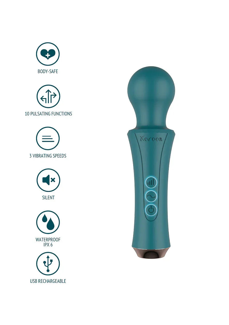 The Personal Wand Groen by Xocoon - Happytoys Sexshop: Toys for Feeling Happy & Easy π - Discreet geleverd