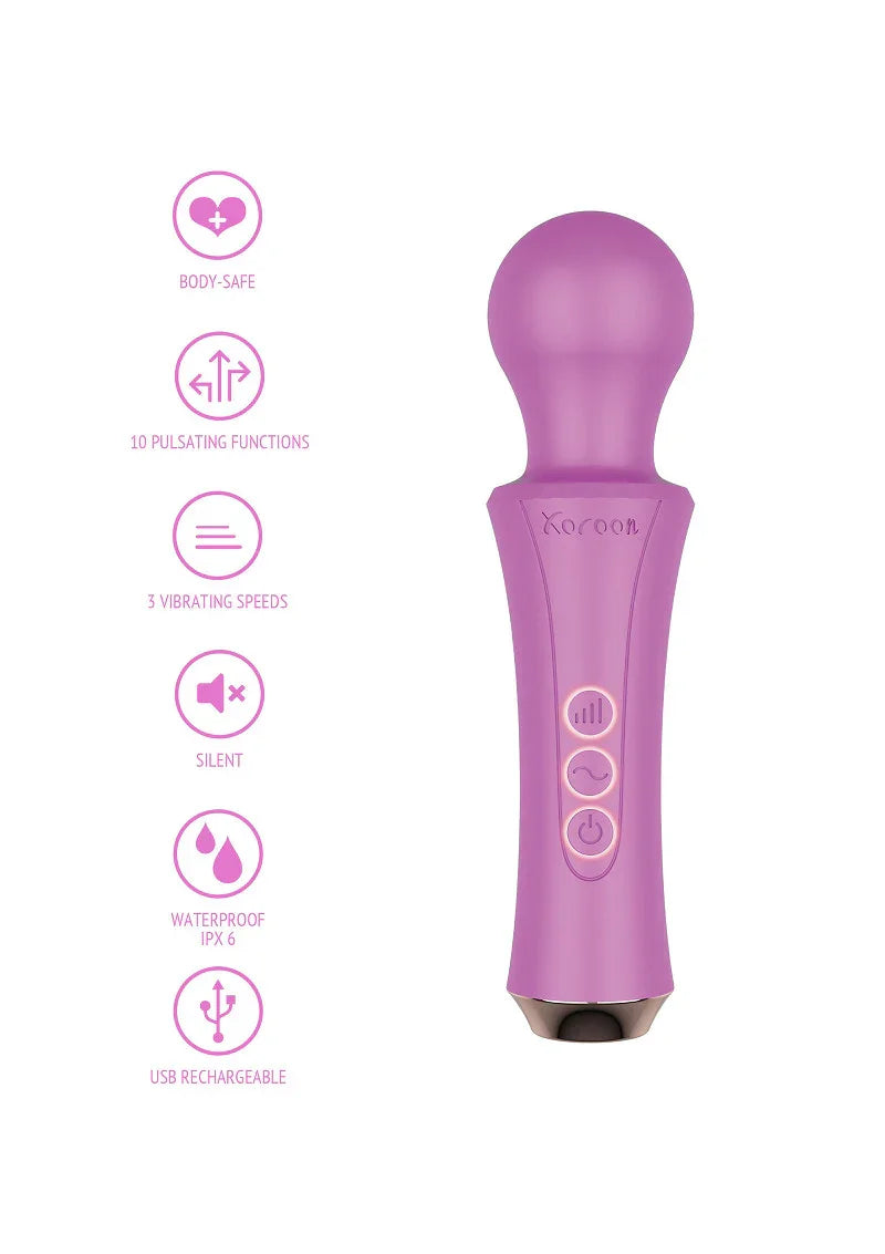 The Personal Wand Purple by Xocoon - Happytoys Sexshop: Toys for Feeling Happy & Easy π - Discreet geleverd
