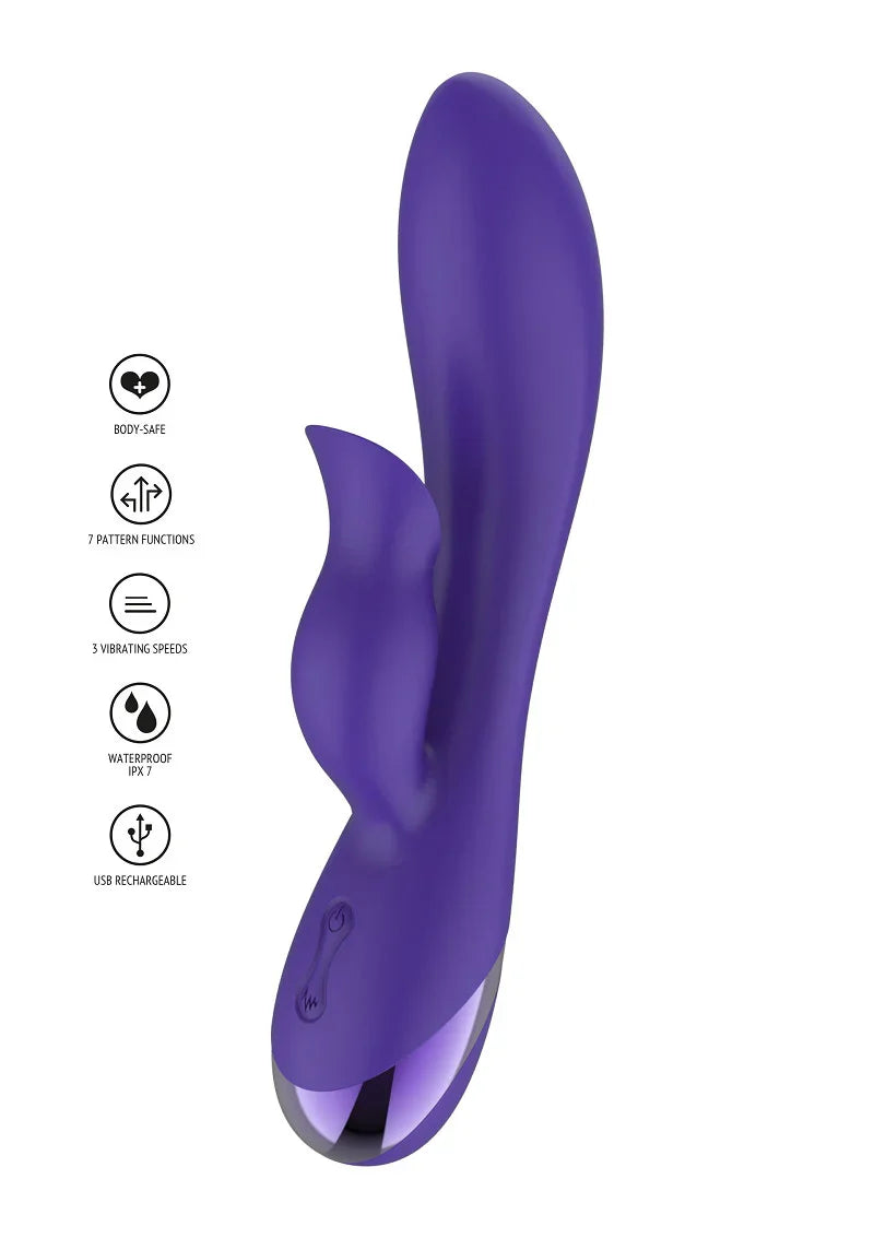 Unchained Love G-Spot Rabbit Vibrator by Xocoon - Happytoys Sexshop: Toys for Feeling Happy & Easy π - Discreet geleverd