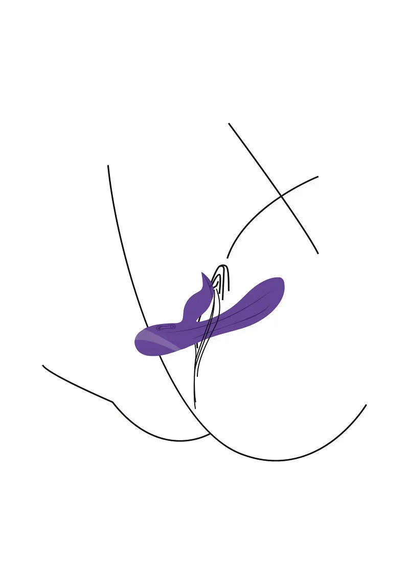 Unchained Love G-Spot Rabbit Vibrator by Xocoon - Happytoys Sexshop: Toys for Feeling Happy & Easy π - Discreet geleverd