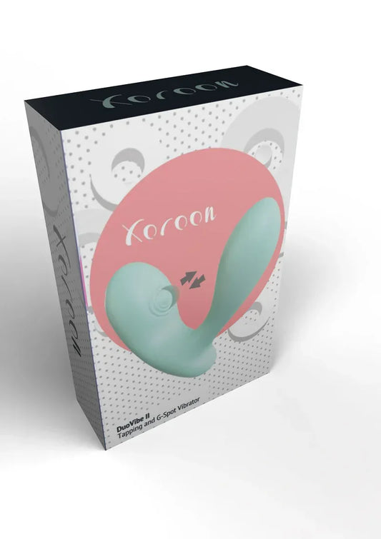 XocoonDuoVibeIITappingVibrator2 @ Happytoys Sexshop: online sex shop for Feeling Happy & Easy 😊 the erotic store owned by a woman