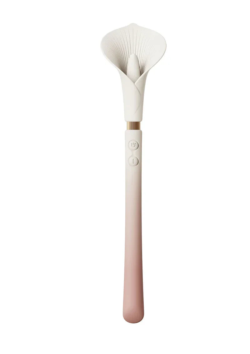 Calla Vibrating Stimulator White by Zalo - Happytoys Sexshop: Toys for Feeling Happy & Easy 😊 - Discreet geleverd