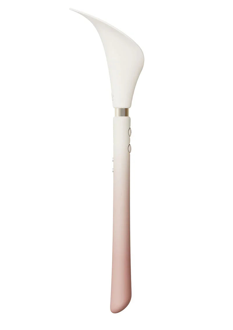 Calla Vibrating Stimulator White by Zalo - Happytoys Sexshop: Toys for Feeling Happy & Easy 😊 - Discreet geleverd