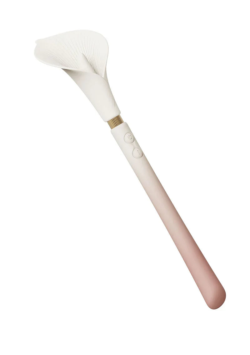 Calla Vibrating Stimulator White by Zalo - Happytoys Sexshop: Toys for Feeling Happy & Easy 😊 - Discreet geleverd