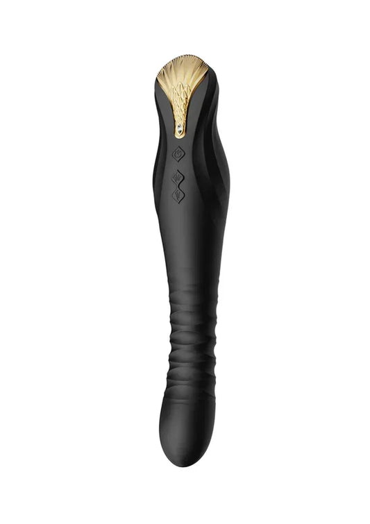 King Thruster Black by Zalo - Happytoys Sexshop: Toys for Feeling Happy & Easy π - Discreet geleverd