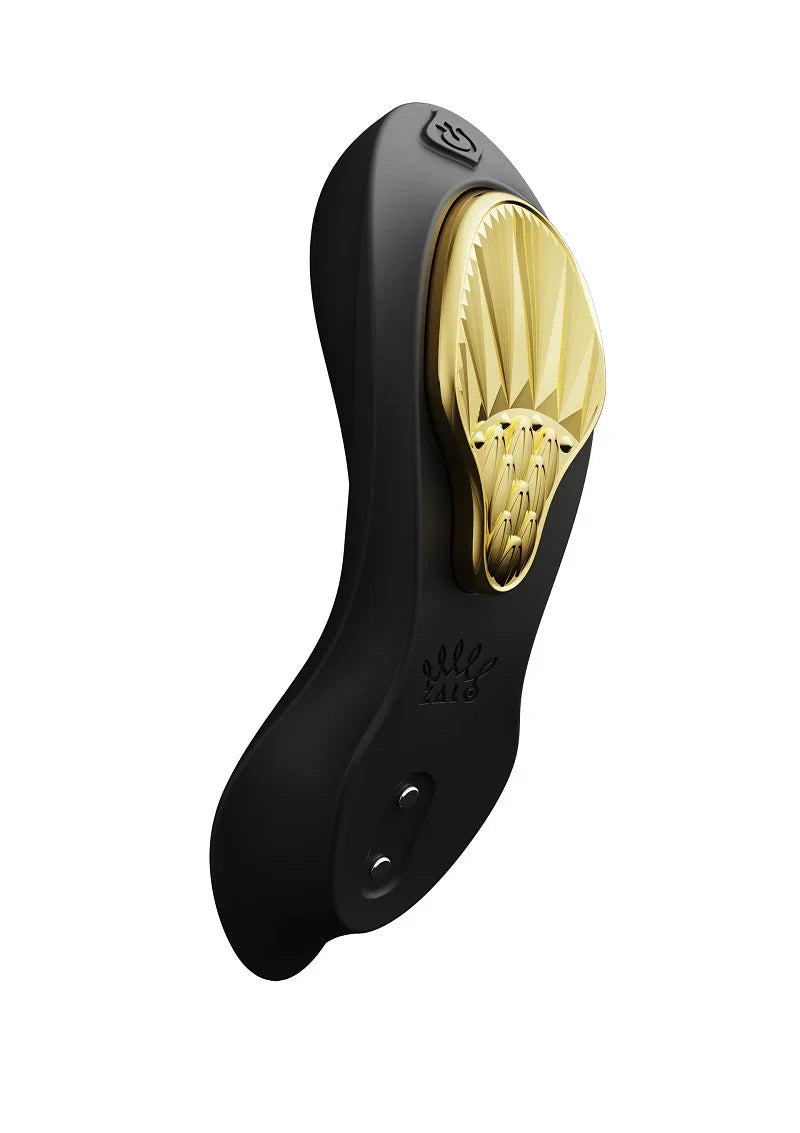 Aya Wearable Vibrator Black by Zalo - Happytoys Sexshop: Toys for Feeling Happy & Easy 😊 - Discreet geleverd