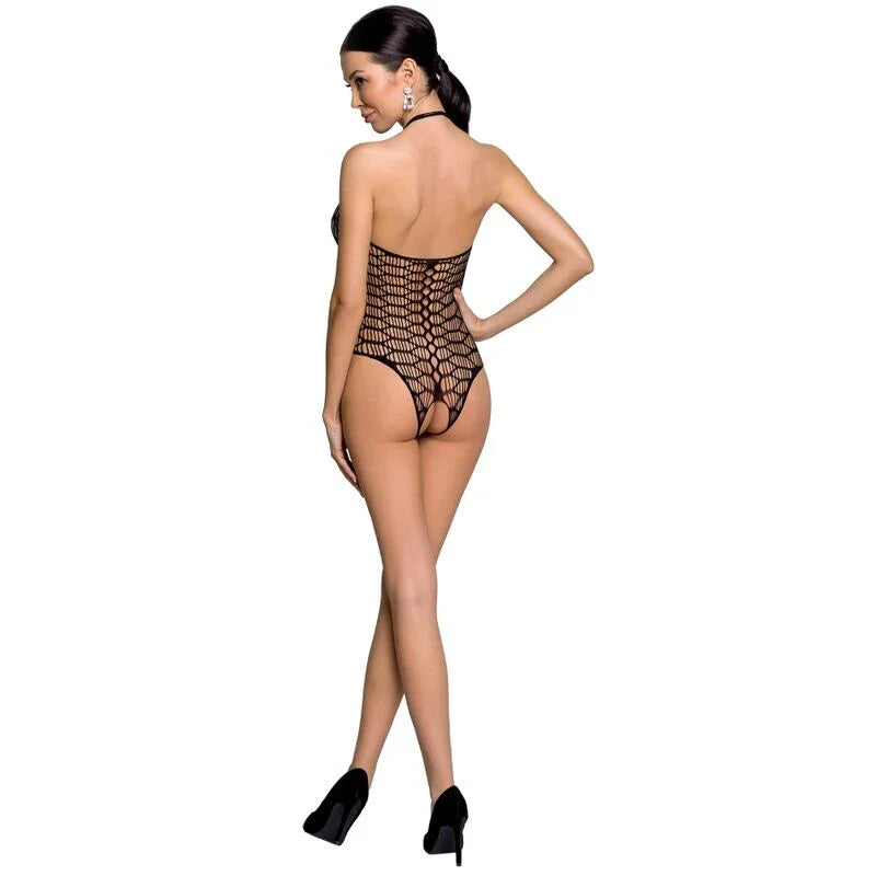 PASSION - WOMAN BS087 BLACK BODYSTOCKING ONE SIZE - Happytoys Sexshop: online sex shop for Feeling Happy & Easy π - Discreet geleverd