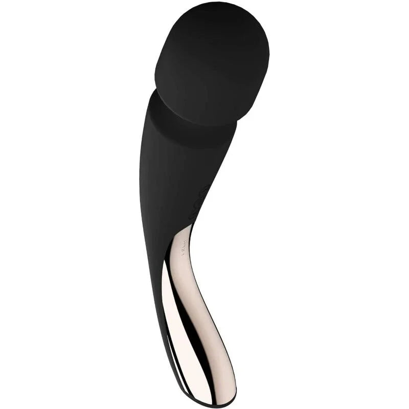 LELO - SMART MEDIUM WAND 2 BLACK MASSAGER - Happytoys Sexshop: online sex shop for Feeling Happy & Easy π - Discreet geleverd