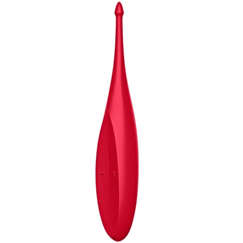 SATISFYER - TWIRLING FUN TIP VIBRATOR RED - Happytoys Sexshop: online sex shop for Feeling Happy & Easy π - Discreet geleverd