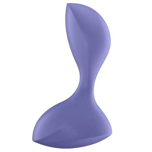 SATISFYER - SWEET SEAL VIBRATING PLUG APP VIOLET - Happytoys Sexshop: online sex shop for Feeling Happy & Easy π - Discreet geleverd