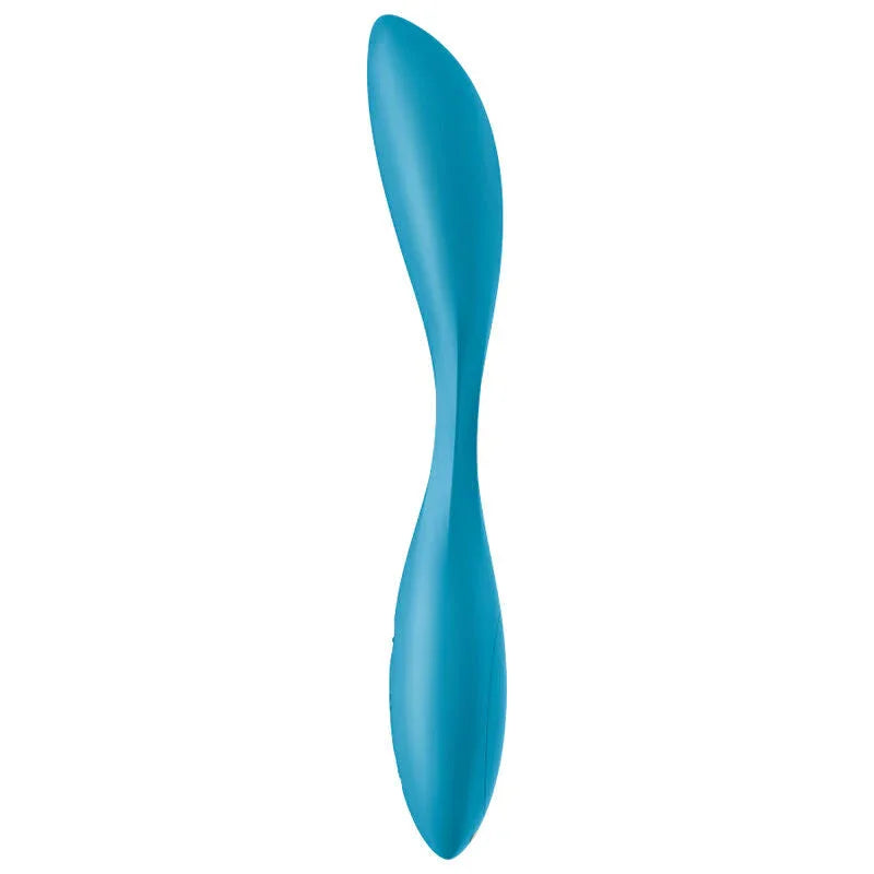 SATISFYER - G-SPOT FLEX 1 MULTI VIBRATOR BLUE - Happytoys Sexshop: online sex shop for Feeling Happy & Easy 😊 - Discreet geleverd