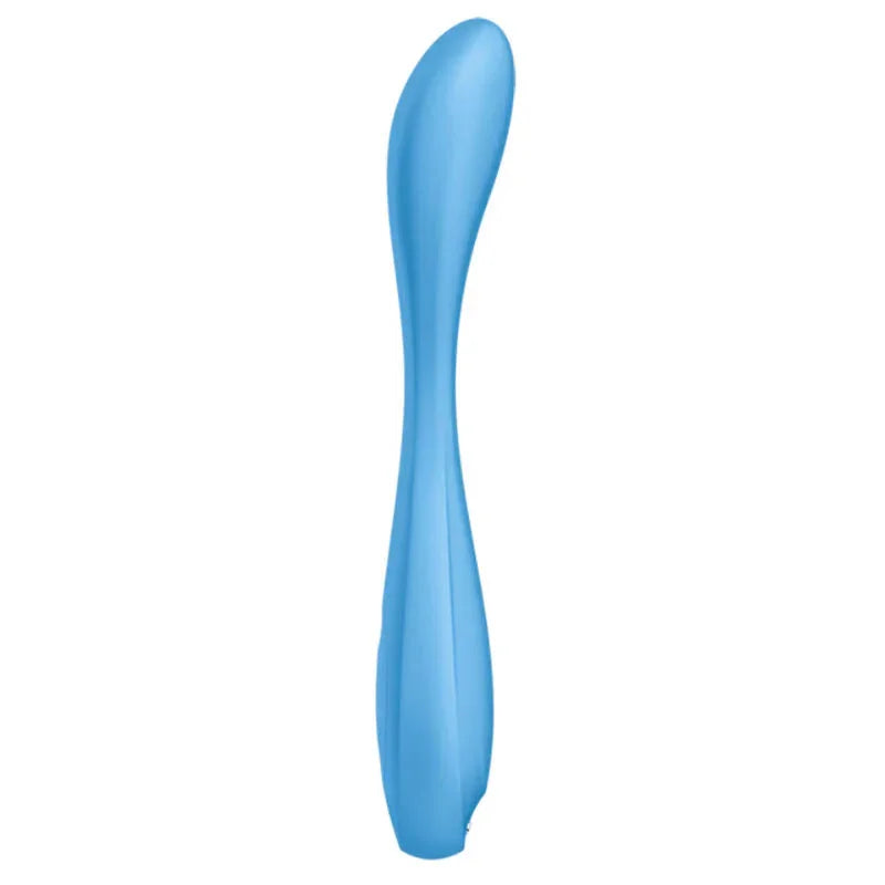 SATISFYER - G-SPOT FLEX 4+ MULTI VIBRATOR APP BLUE - Happytoys Sexshop: online sex shop for Feeling Happy & Easy π - Discreet geleverd