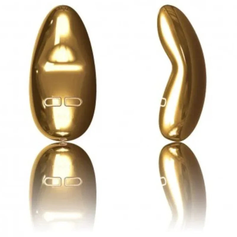 LELO - YVA MASTURBATOR WITH GOLD VIBRATION - Happytoys Sexshop: online sex shop for Feeling Happy & Easy π - Discreet geleverd