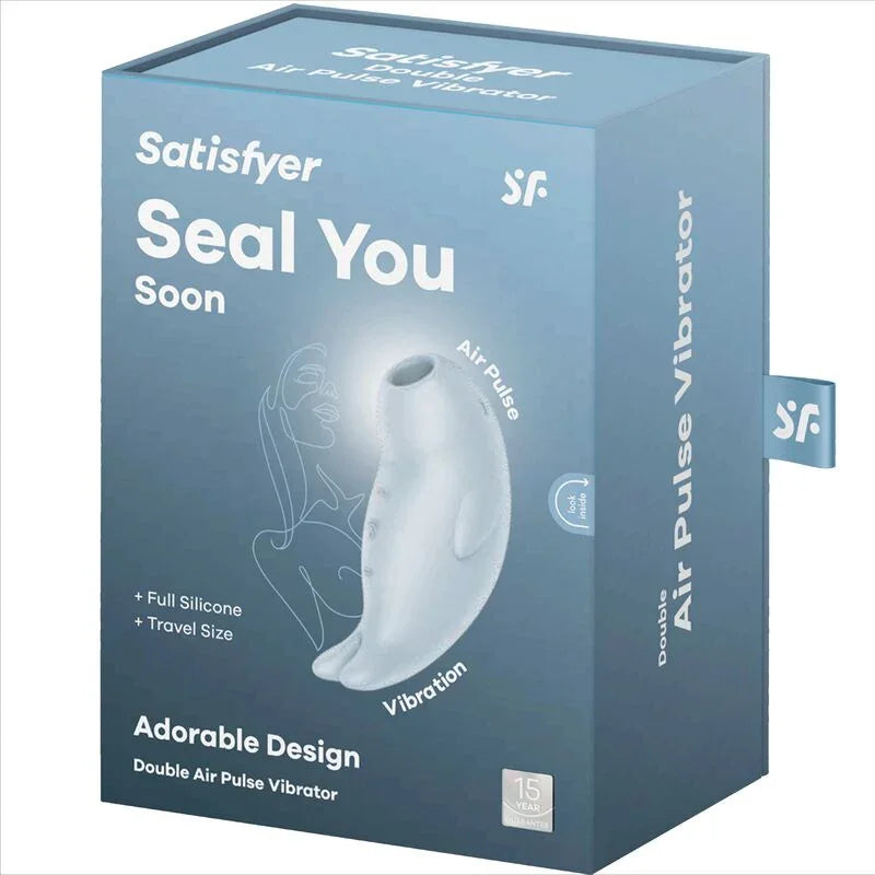 SATISFYER - SEAL YOU SOON CLITORIS SUCKER - Happytoys Sexshop: online sex shop for Feeling Happy & Easy π - Discreet geleverd