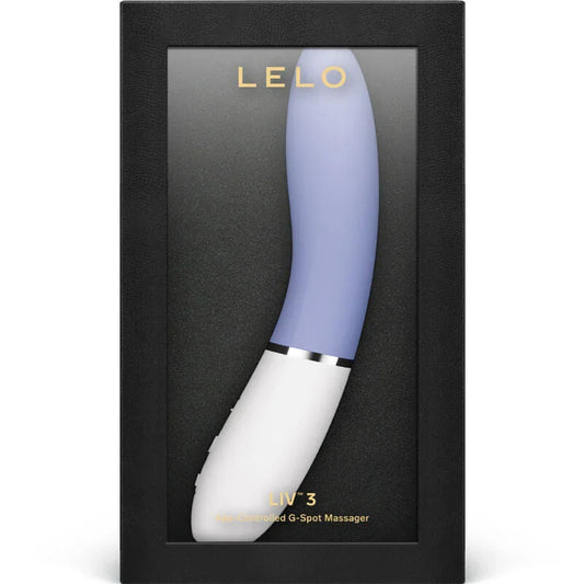 LELO - LIV™ 3 G-SPOT STIMULATOR BLUE - Happytoys Sexshop: online sex shop for Feeling Happy & Easy 😊 - Discreet geleverd