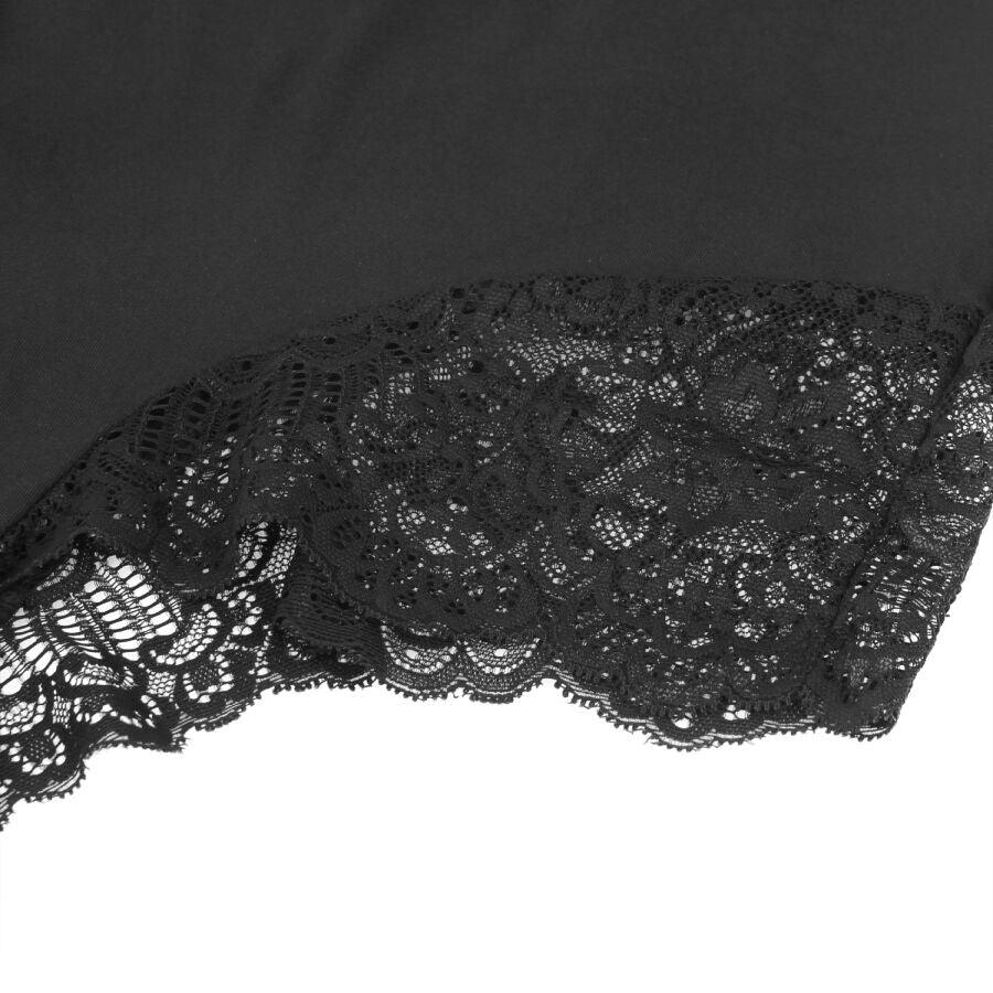 SUBBLIME - BLACK FLORAL LACE DETAIL TEDDY S/M - Happytoys Sexshop: online sex shop for Feeling Happy & Easy π - Discreet geleverd