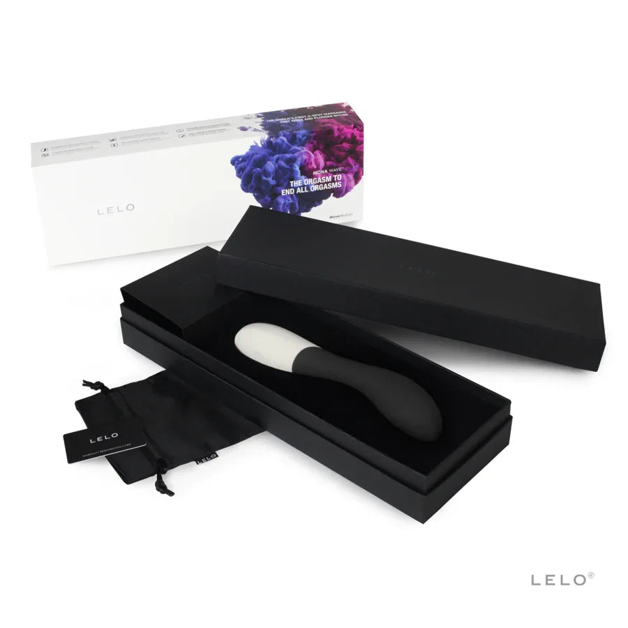 LELO - MONA WAVE BLACK VIBRATOR - Happytoys Sexshop: online sex shop for Feeling Happy & Easy š - Discreet geleverd