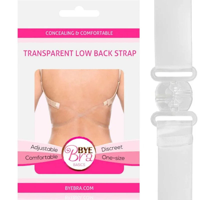 BYE-BRA - TRANSPARENT BACK STRAPS REDUCER - Happytoys Sexshop: online sex shop for Feeling Happy & Easy π - Discreet geleverd