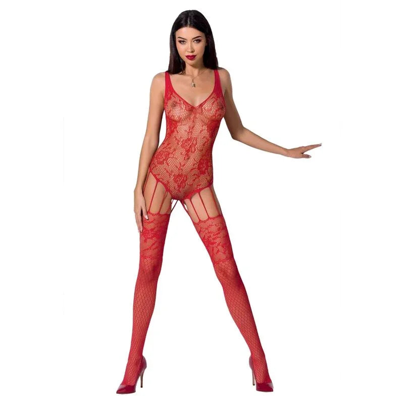PASSION - WOMAN BS074 BODYSTOCKING ONE SIZE BLACK - Happytoys Sexshop: online sex shop for Feeling Happy & Easy π - Discreet geleverd