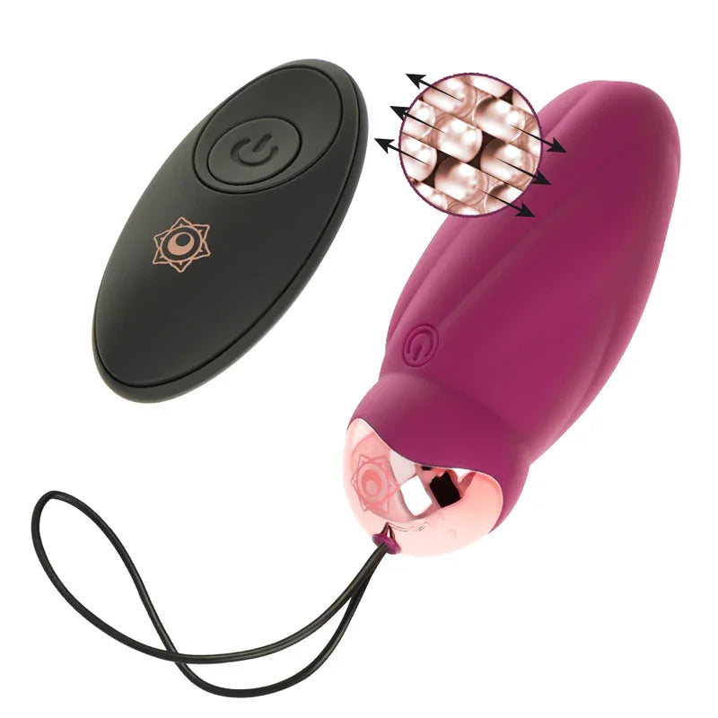 RITHUAL - SITA EGG REMOTE CONTROL BEAD ROTATION + VIBRATION - Happytoys Sexshop: online sex shop for Feeling Happy & Easy π - Discreet geleverd