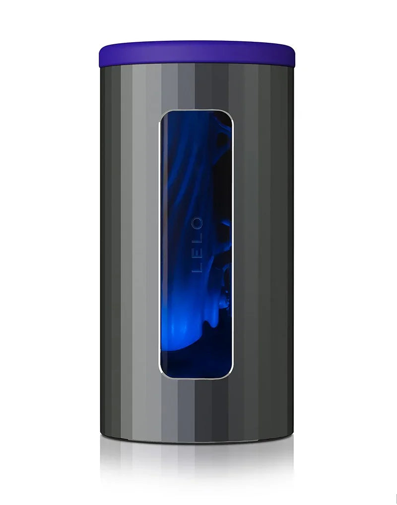 LELO - F1S V2 - Interactieve masturbator met app - Blauw - Happytoys Sexshop: Toys for Feeling Happy & Easy 😊 - Discreet geleverd