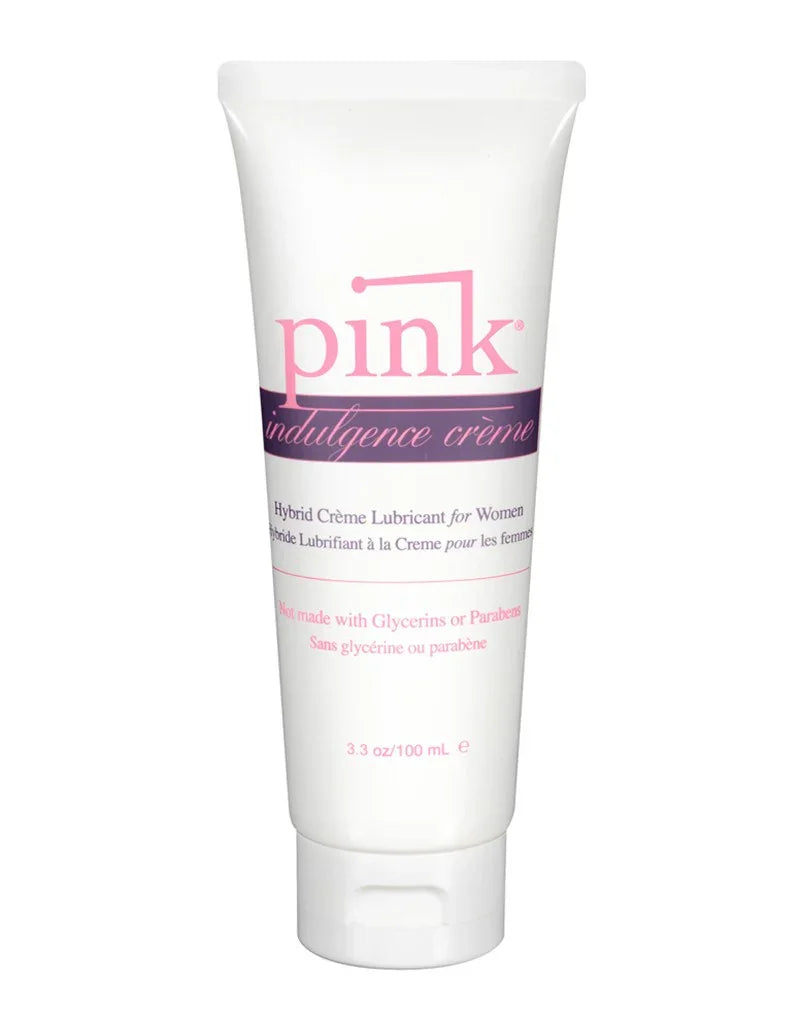 Pink - Indulgence Crème - Hybrid Cream Glijmiddel voor Vrouwen - 100 ml - Happytoys Sexshop: Toys for Feeling Happy & Easy 😊 - Discreet geleverd