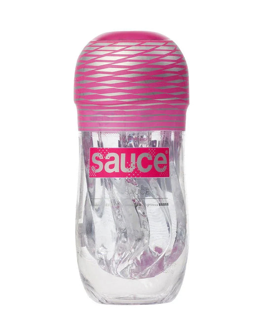 Sauce - Hete Sauce Cup - Masturbatorhuls - Transparant - Happytoys Sexshop: Toys for Feeling Happy & Easy 😊 - Discreet geleverd