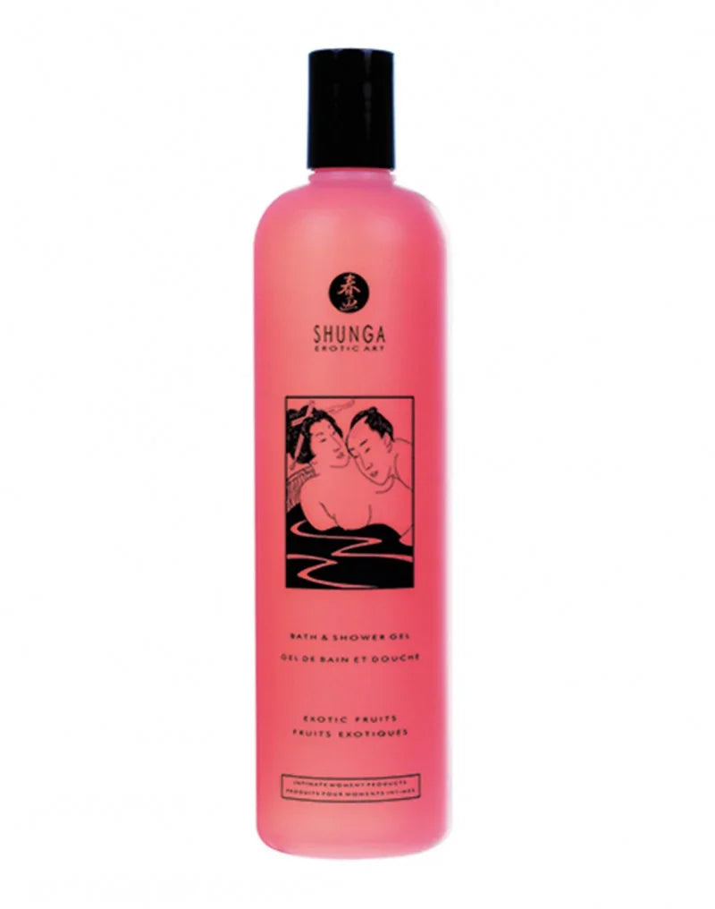 Shunga - Bad- & Douchegel - Exotic Fruits - 500 ml - Happytoys Sexshop: Toys for Feeling Happy & Easy 😊 - Discreet geleverd
