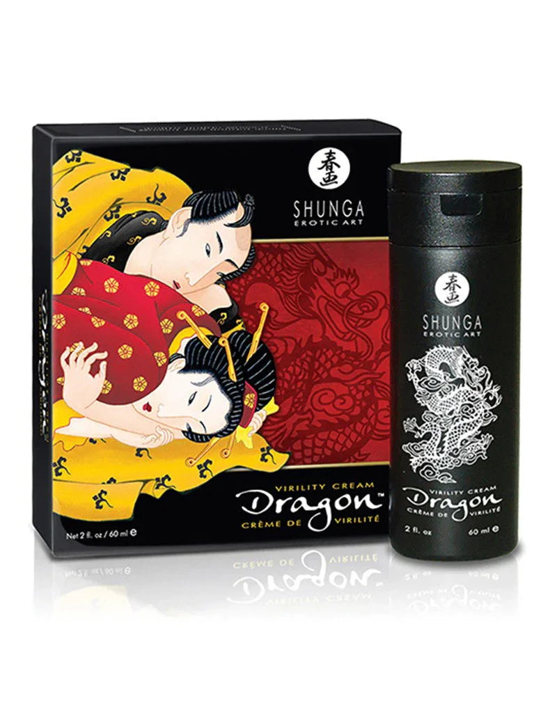 Shunga - Dragon Cream - Stimulerende Crème voor Hem en Haar - 60 ml - Happytoys Sexshop: Toys for Feeling Happy & Easy 😊 - Discreet geleverd
