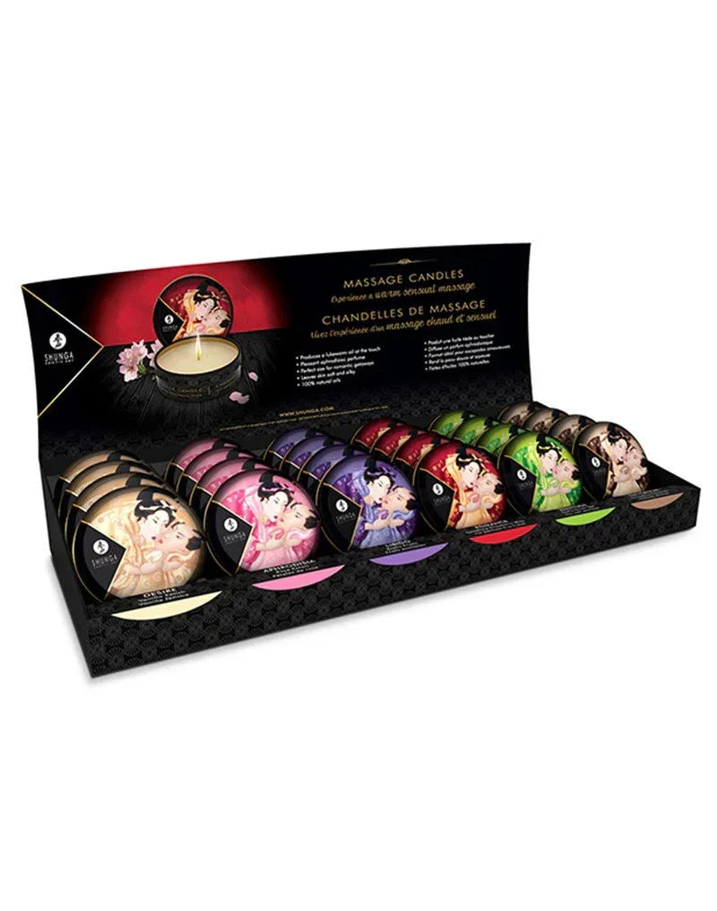 shunga-mini-massage-candle-display-24-x-30-ml_01_2d692118-297e-4713-b9da-67045b2a5407 @ Happytoys Sexshop: online sex shop for Feeling Happy & Easy π the erotic store owned by a woman