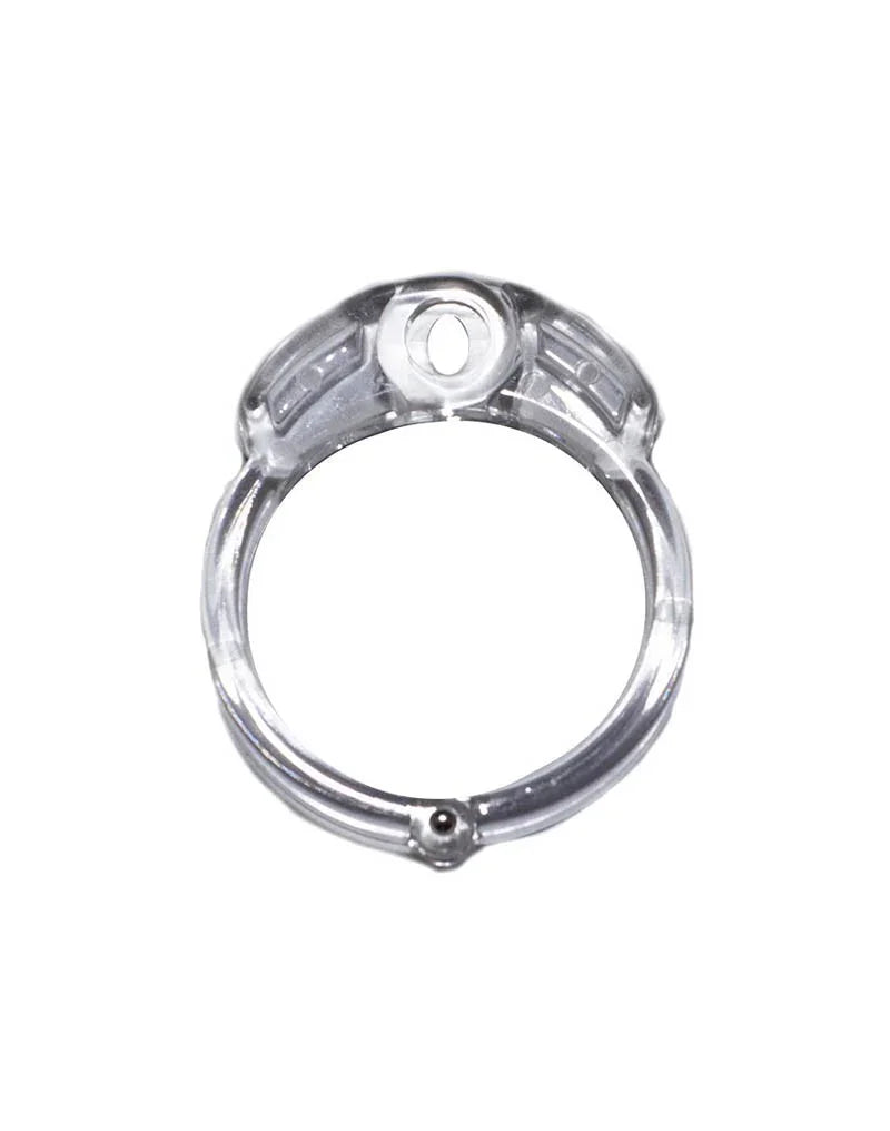 The Vice - Chastity Ring XXL - Transparant - Happytoys Sexshop: Toys for Feeling Happy & Easy 😊 - Discreet geleverd